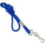 SICURIX Standard Rope Lanyard - Rugged - Standard - Hook Attachment - 36" Length - Blue Product Image 