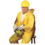 River City Three-piece Rainsuit - Recommended for: Agriculture, Construction, Transportation, Sanitation, Carpentry, Landscaping - Extra Large - Water Protection - Snap Closure - Polyester, Polyvinyl Chloride (PVC) Product Image 