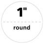 Avery Printable Mailing Seals, 1" dia, Clear, 15/Sheet, 32 Sheets/Pack, (5248) View Product Image