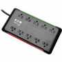 Tripp Lite series Protect It! 10-Outlet Surge Protector, 6 ft. Cord, 2880 Joules, Black Housing - 10 x NEMA 5-15R - 1800 VA - 2880 J - 120 V AC Input Product Image 