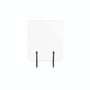 MasterVision Protector Series Frameless Glass Desktop Divider, 35.4 x 0.16 x 35.4, Clear/Aluminum View Product Image