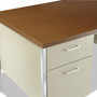 Alera Double Pedestal Steel Desk, 60" x 30" x 29.5", Cherry/Putty (ALESD6030PC) View Product Image