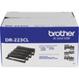 Brother DR223CL Drum Unit, 18,000 Page-Yield, Black/Cyan/Magenta/Yellow (BRTDR223CL) View Product Image