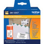 Brother Shipping Label - 4 1/16" Width x 6 2/5" Length - White - Paper - Die-cut - 180 / Roll Product Image 