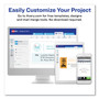 Avery Shipping Labels w/ TrueBlock Technology, Laser Printers, 5.5 x 8.5, White, 2/Sheet, 250 Sheets/Box View Product Image