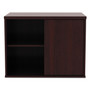 Alera Open Office Low Storage Cab Cred, 29.5w x 19.13d x 22.78h, Mahogany (ALELS593020MY) View Product Image