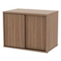 Alera Open Office Low Storage Cabinet Credenza, 29.5 x 19.13 x 22.78, Walnut (ALELS593020WA) View Product Image