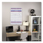 AT-A-GLANCE Three-Month Wall Calendar, 15.5 x 22.75, White Sheets, 12-Month (Jan to Dec): 2024 View Product Image