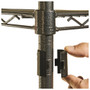 Alera Wire Shelving Starter Kit, Four-Shelf, 36w x 24d x 72h, Black Anthracite View Product Image