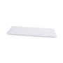 Alera Shelf Liners For Wire Shelving, Clear Plastic, 48w x 18d, 4/Pack View Product Image