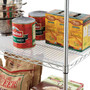 Alera Shelf Liners For Wire Shelving, Clear Plastic, 48w x 24d, 4/Pack View Product Image