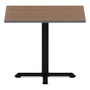 Alera Reversible Laminate Table Top, Square, 35.38w x 35.38d, Espresso/Walnut View Product Image
