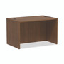 Alera Valencia Series Straight Front Desk Shell, 47.25" x 29.5" x 29.63", Modern Walnut View Product Image
