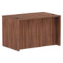 Alera Valencia Series Straight Front Desk Shell, 47.25" x 29.5" x 29.63", Modern Walnut (ALEVA214830WA) View Product Image