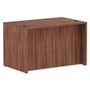 Alera Valencia Series Straight Front Desk Shell, 47.25" x 29.5" x 29.63", Modern Walnut View Product Image