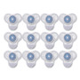 Boardwalk Urinal Screen with Non-Para Deodorizer Block, Green Apple Scent, 3.25 oz, Blue/White, 12/Box View Product Image