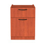 Alera Valencia Series Hanging Pedestal File, Left/Right, 2-Drawer: Box/File, Legal/Letter, Cherry, 15.63 x 20.5 x 19.25 View Product Image