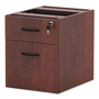 Alera Valencia Series Hanging Pedestal File, Left/Right, 2-Drawer: Box/File, Legal/Letter, Cherry, 15.63 x 20.5 x 19.25 View Product Image