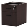 Alera Valencia Series Hanging Pedestal File, Left/Right, 2-Drawers: Box/File, Legal/Letter, Mahogany, 15.63" x 20.5" x 19.25" (ALEVA552222MY) View Product Image