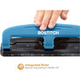 Bostitch 12-Sheet EZ Squeeze Three-Hole Punch, 9/32" Holes, Blue/Black (ACI2103) View Product Image