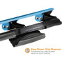 Bostitch 12-Sheet EZ Squeeze Three-Hole Punch, 9/32" Holes, Blue/Black View Product Image