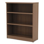 Alera Valencia Series Bookcase, Three-Shelf, 31.75w x 14d x 39.38h, Modern Walnut (ALEVA634432WA) View Product Image