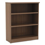 Alera Valencia Series Bookcase, Three-Shelf, 31.75w x 14d x 39.38h, Modern Walnut (ALEVA634432WA) View Product Image