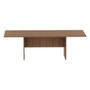 Alera Valencia Series Conference Table, Rectangular, 94.5w x 41.38d x 29.5h, Modern Walnut View Product Image