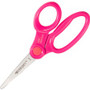 Westcott 5" Antimicrobial Kids Pointed Scissors - 5" Overall Length - Straight-left/right - Stainless Steel - Pointed Tip - Assorted - (ACM14607) Product Image 
