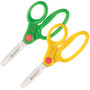 Westcott Kids' Scissors with Antimicrobial Protection, Rounded Tip, 5" Long, 2" Cut Length, Assorted Straight Handles, 12/Pack (ACM14871) View Product Image