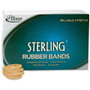 Alliance Rubber Sterling Rubber Bands - Size: #30 - 2" Length x 125 mil Thickness - Durable, Elastic - Natural Crepe Product Image 