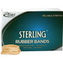 Alliance Rubber Sterling Rubber Bands - Size: #62 - 2.5" Length x 250 mil Thickness - Durable, Elastic - Natural Crepe Product Image 