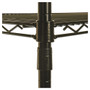 Alera NSF Certified 4-Shelf Wire Shelving Kit with Casters, 48w x 18d x 72h, Black View Product Image