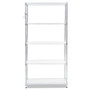 Alera 5-Shelf Wire Shelving Kit with Casters and Shelf Liners, 36w x 18d x 72h, Silver View Product Image