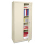 Alera Economy Assembled Storage Cabinet, 36w x 18d x 72h, Putty (ALECME7218PY) View Product Image