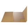 Alera Moderate Use Studded Chair Mat for Low Pile Carpet, 46 x 60, Rectangular, Clear View Product Image