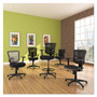 Alera Elusion Series Mesh Mid-Back Swivel/Tilt Chair, Supports Up to 275 lb, 17.9" to 21.6" Seat Height, Black View Product Image