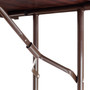 Alera Wood Folding Table, Rectangular, 71.88w x 29.88d x 29.13h, Mahogany (ALEFT727230MY) View Product Image