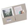 Avery Two-Pocket Folder, 40-Sheet Capacity, 11 x 8.5, Gray, 25/Box (AVE47990) View Product Image