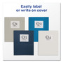 Avery Two-Pocket Folder, 40-Sheet Capacity, 11 x 8.5, Gray, 25/Box (AVE47990) View Product Image