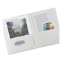 Avery Two-Pocket Folder, 40-Sheet Capacity, 11 x 8.5, White, 25/Box (AVE47991) View Product Image