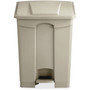 Safco Plastic Step-on Waste Receptacle - 17 gal Capacity - (SAF9922TN) Product Image 