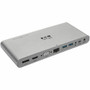 Tripp Lite series U442-DOCK4-S Docking Station - for Notebook, Tablet PC, Desktop PC, Smartphone - 100 W - USB Type C - 6 x USB Ports - 4 x USB 3.0 Product Image 