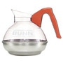 BUNN Easy Pour Decanter, 64 oz, Orange Handle View Product Image
