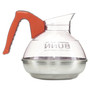 BUNN Easy Pour Decanter, 64 oz, Orange Handle View Product Image