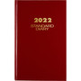 AT-A-GLANCE Standard Diary Daily Diary, 2024 Edition, Wide/Legal Rule, Red Cover, (200) 12 x 7.75 Sheets View Product Image
