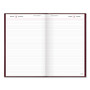 AT-A-GLANCE Standard Diary Daily Diary, 2024 Edition, Wide/Legal Rule, Red Cover, (200) 12 x 7.75 Sheets View Product Image