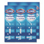 Clorox ToiletWand Disposable Toilet Cleaning System: Handle, Caddy and Refills, White, 6/Carton View Product Image