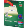Avery Permanent TrueBlock File Folder Labels with Sure Feed Technology, 0.66 x 3.44, White, 30/Sheet, 50 Sheets/Box AVE5966 (AVE5966) View Product Image