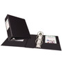 Avery Mini Size Durable Non-View Binder with Round Rings, 3 Rings, 2" Capacity, 8.5 x 5.5, Black View Product Image
